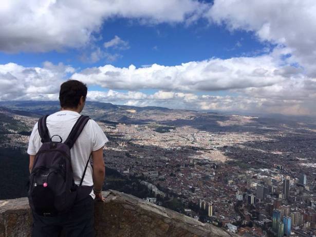 59. Bogotá desde el Santuario de Monserrate