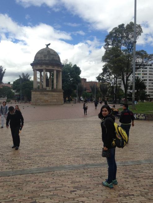 60. Plaza de los periodistas en Bogotá